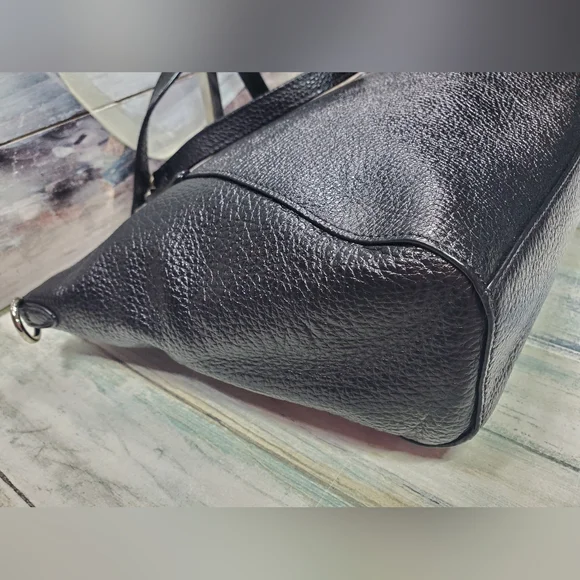 COACH SMALL KELSEY PEBBLED LEATHER SATCHEL CROSSBODY NWT - Picture 8 of 16